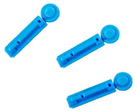 Ланцет-скарификатор Soft 0,6мм 23G голубой для ручки-держателя (100 шт.)