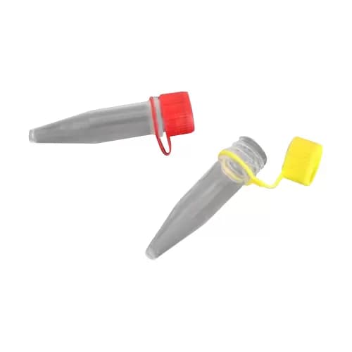 Микропробирка типа Эппендорф 1,5 мл ПП с завинчивающейся цветной крышкой и силиконовым уплотнителем (500 шт.)