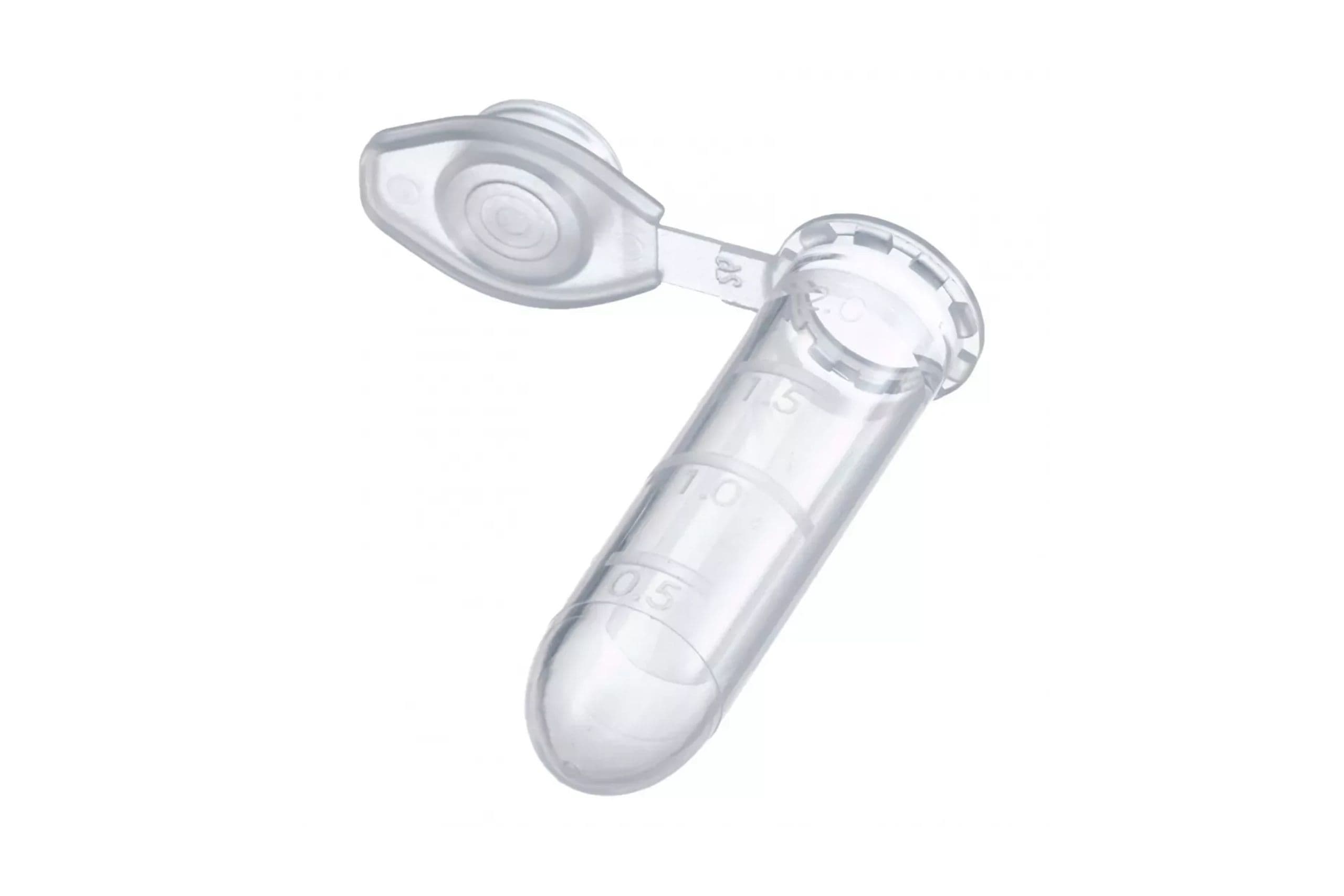 Микропробирка цилиндрическая типа Эппендорф 2 мл ПП с защелкивающейся крышкой, градуированная (500 шт.)