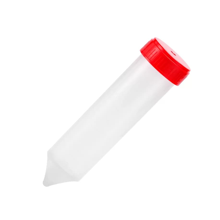 Пробирка коническая (центрифужная) 50 мл ПП с завинчивающейся крышкой и градуировкой, нестерильная (50 шт.)