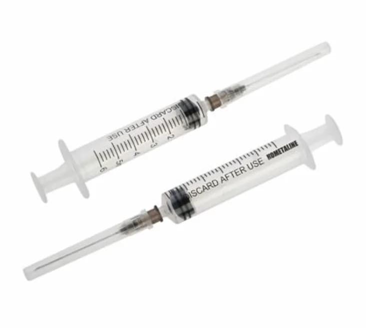 Шприц одноразовый трёхкомпонентный 5мл, с иглой 22G x 1 1/4" (0.7 х 38мм) (90 шт)